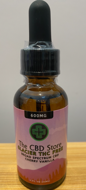 Glacier Pure CBD - Full Spectrum - Cherry Vanilla Flavored